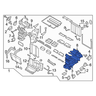 Genesis OE - Right HVAC Unit Case