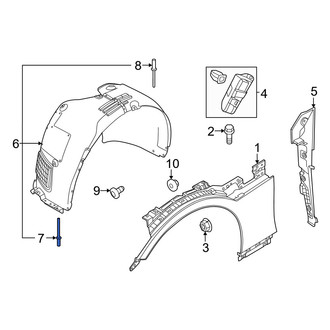Genesis OE - Inner Floor Pan Splash Shield Rivet