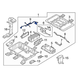 Genesis OE - Drive Motor Battery Pack Control Module Wiring Harness