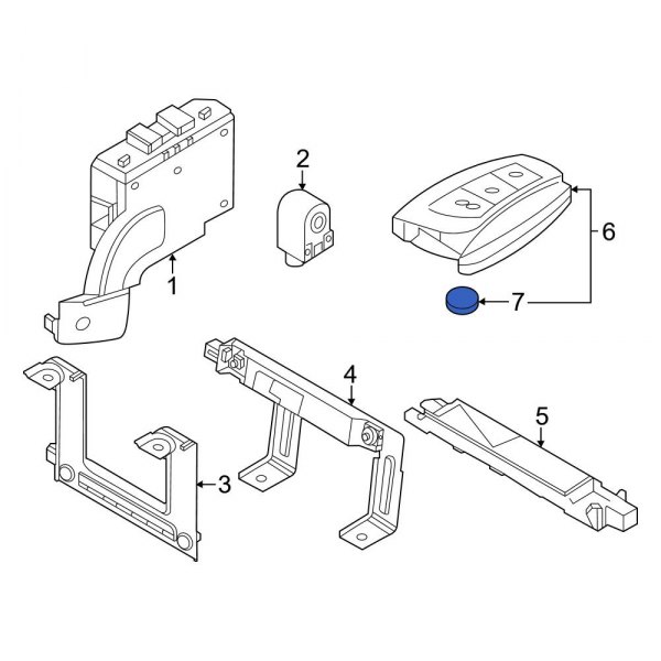 Keyless Entry Transmitter Battery