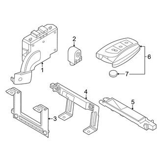 Genesis OE - Electrical - Keyless Entry Components