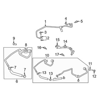 Genesis OE - Engine - Hoses & Pipes