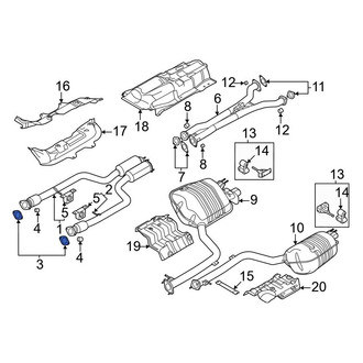 Genesis OE - Front Exhaust Manifold Flange Gasket