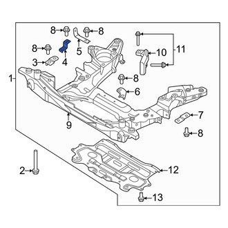 Genesis OE - Engine Cradle Bracket