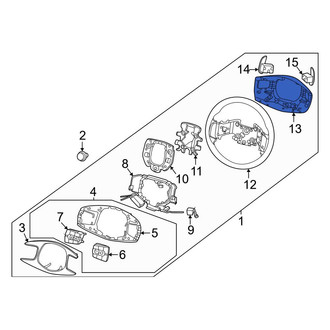 Genesis OE - Steering Wheel Back Cover