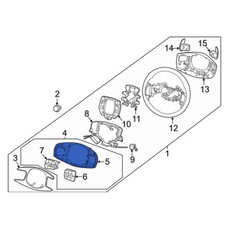 Genesis OE - Inner Steering Wheel Trim