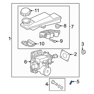 Genesis OE - Power Brake Booster Cotter Pin
