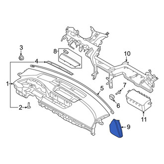 Genesis OE - Left Instrument Panel Side Cover