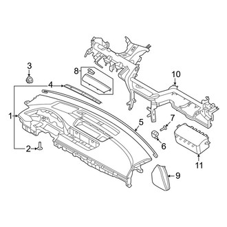 Genesis OE - Instrument Panel (Upper Components)