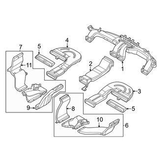 Genesis OE - Instrument Panel - Ducts