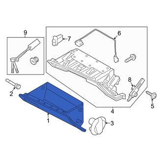 Genesis OE - Front Glove Box
