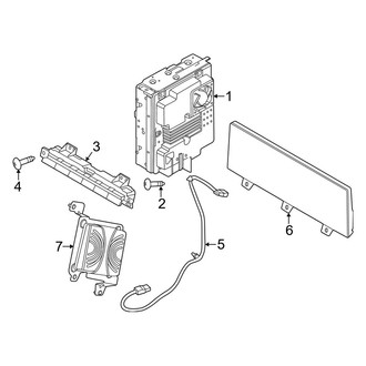 Genesis OE - Instrument Panel - Sound System (Receiver & Controls)