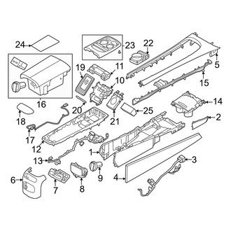 Genesis OE - Center Console (Console & Trim)