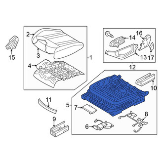 Genesis OE - Front Left Seat Adjuster