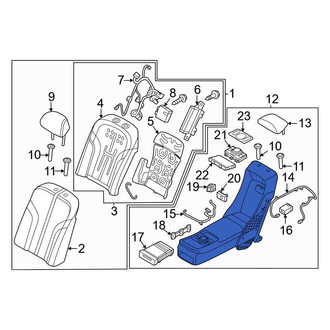 Genesis OE - Rear Seat Armrest