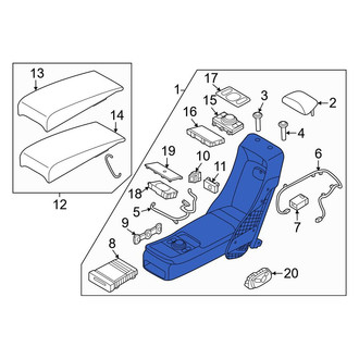 Genesis OE - Rear Seat Armrest