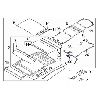 Genesis OE - Sunroof Motor