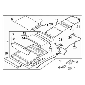 Genesis OE - Sunroof Assembly
