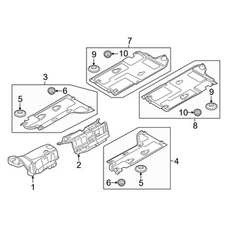 Genesis OE - Pillars, Rocker & Floor - Under Cover & Splash Shields