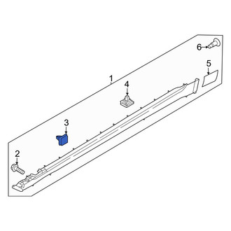 Genesis OE - Rocker Panel Molding Clip