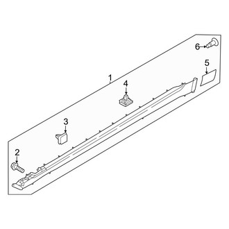 Genesis OE - Pillars, Rocker & Floor - Exterior Trim