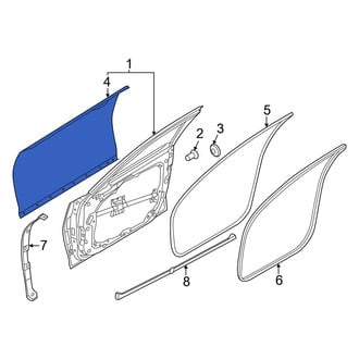 Genesis OE - Front Right Outer Door Outer Panel