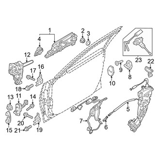 Genesis OE - Front Door - Lock & Hardware