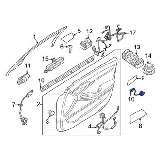 Genesis OE - Front Left Door Jamb Switch