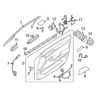 Genesis OE - Front Door - Interior Trim