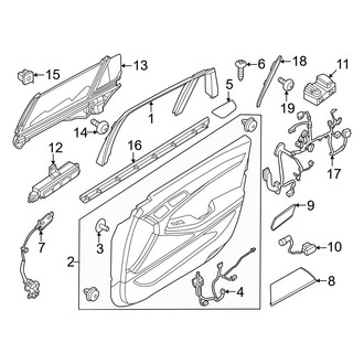 Genesis OE - Rear Door - Interior Trim