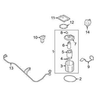 Genesis OE - Fuel System Components (Pump and Sensors)
