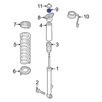 Genesis OE - Suspension Shock Absorber Nut