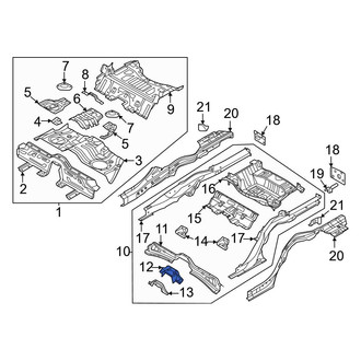Genesis OE - Floor Pan Reinforcement