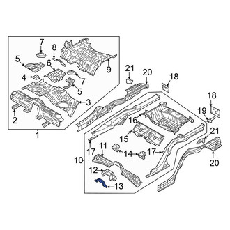 Genesis OE - Floor Pan Reinforcement