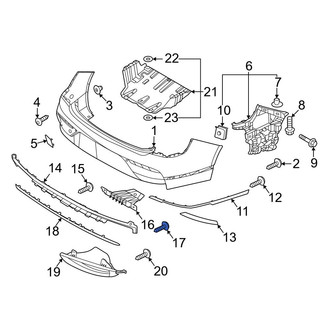 Genesis OE - Bumper Cover Screw
