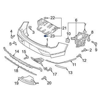 Genesis OE - Bumper Splash Shield Clip