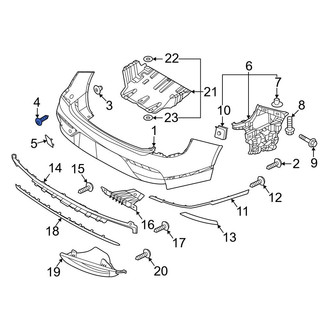 Genesis OE - Bumper Cover Screw