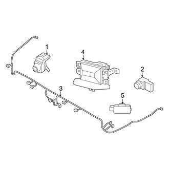 Genesis OE - Rear Bumper - Electrical Components