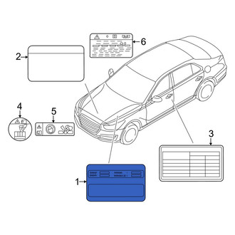 Genesis OE - Emission Label