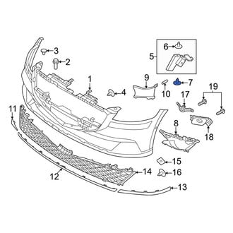 Genesis OE - Bumper Cover Retainer