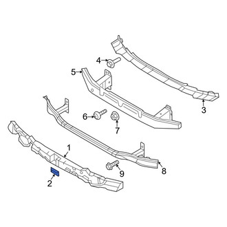 Genesis OE - Bumper Impact Absorber Nut