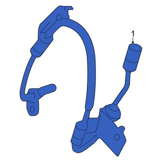 Genesis OE - Rear Left ABS Wheel Speed Sensor