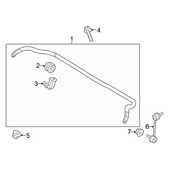 Genesis OE - Front Suspension - Stabilizer Bar & Components