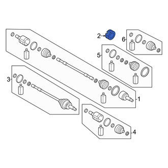 Genesis OE - Front CV Joint Nut