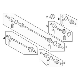 Genesis OE - Front Suspension - Drive Axles