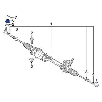 Genesis OE - Outer Steering Tie Rod Nut