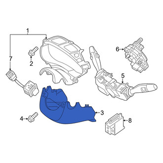 Genesis OE - Lower Steering Column Cover