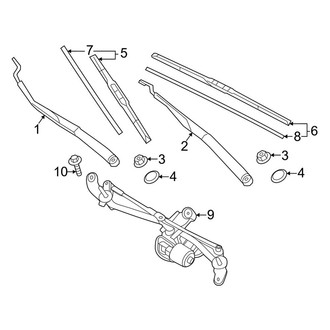Genesis OE - Windshield - Wiper Components (Advanced)