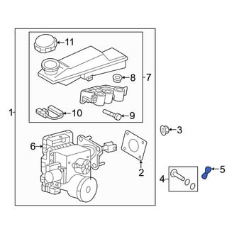 Genesis OE - Power Brake Booster Cotter Pin