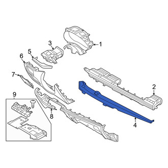 Genesis OE - Right Instrument Panel Molding